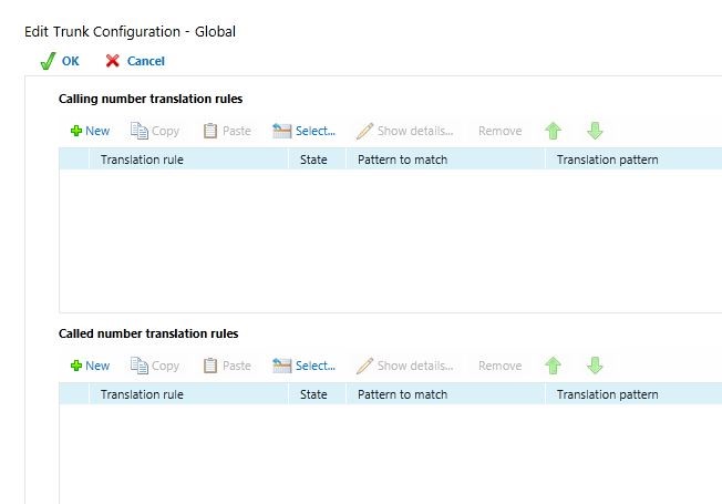 Calling number translation versus the Called number translation rules