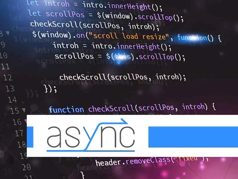 Software Engineering Certifications JavaScript Async